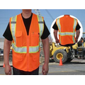 ANSI Class 2 Safety Vests Segmented Tape